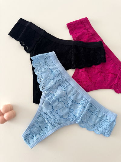 Colaless puntilla y algodón