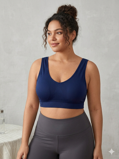 Corpiño plus size bretel ancho