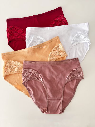 Trusa morley tiro alto c/encaje II