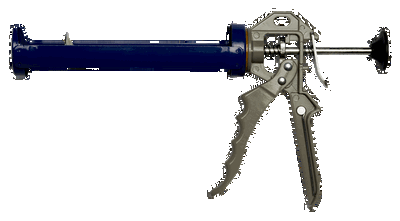 Pistola para silicona, cartuchos de 9"