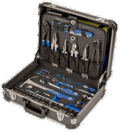 Maletin Rígido de Aluminio, 145 piezas 