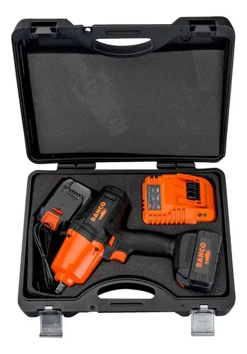 KIT DE LLAVES DE IMPACTO SIN ESCOBILLAS INALAMBRICA DE 18V