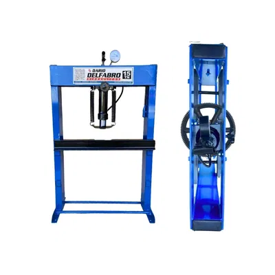 Prensa Hidráulica Manual 15 Toneladas – Banco de 2 Columnas Liviana
