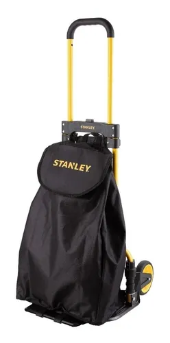 Carro De Mano Plegable Zorra 70kg + Bolso Stanley