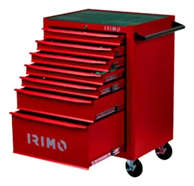 CARRO 7 CAJONES 208 PZ ROJO