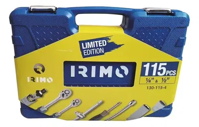 Juego 1/4-1/2 Tubos Puntas 115 Herramientas 