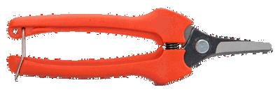 Tijeras largas y rectas con mango de fibra de vidrio