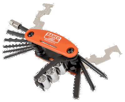  Juego de herramientas de bicicleta mixtas con estuche