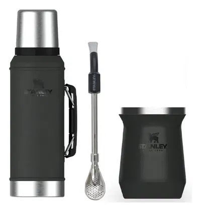 Set Completo Stanley Termo 950ml + Mate / Tereré + Bombilla