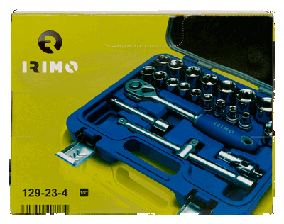 Juego de bocallaves hexagonales de 1/2", mm, 23 piezas 