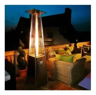 CALENTADOR DE PATIO TIPO PIRAMIDE