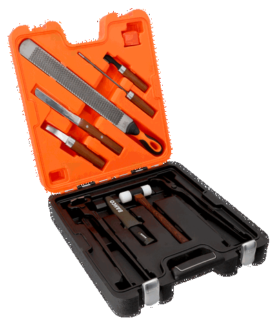  Set de herramientas para herrar caballos, 9 piezas 