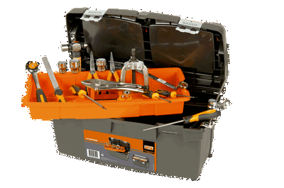 Cajas de herramientas plásticas resistentes de 600 mm