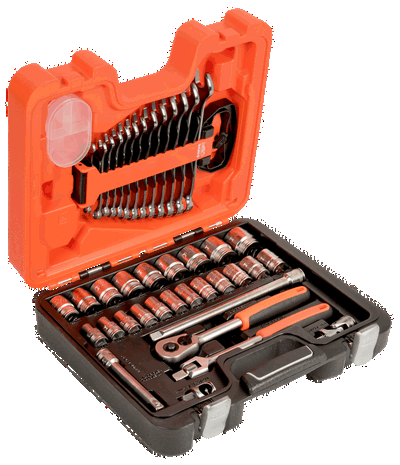  Juego de bocallaves de 1/2", hexagonal métrico y juego de llave combinada S400