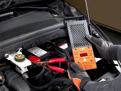 Comprobador de batería digital 12V 