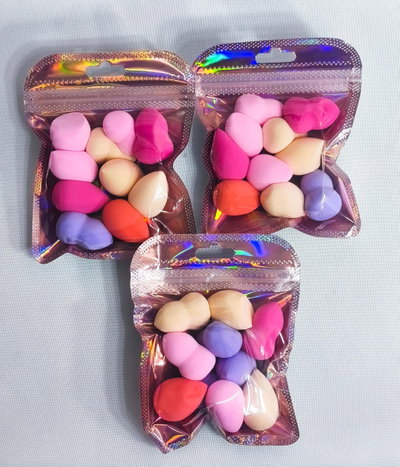 Set de 10 mini Esponjitas de make up