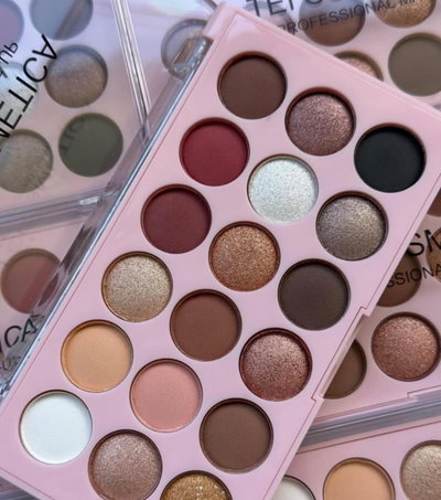Paleta de sombras 18 colores TEI