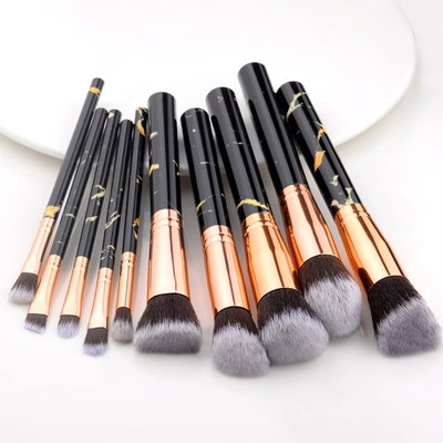 Set de 10 brochas estilo Mármol