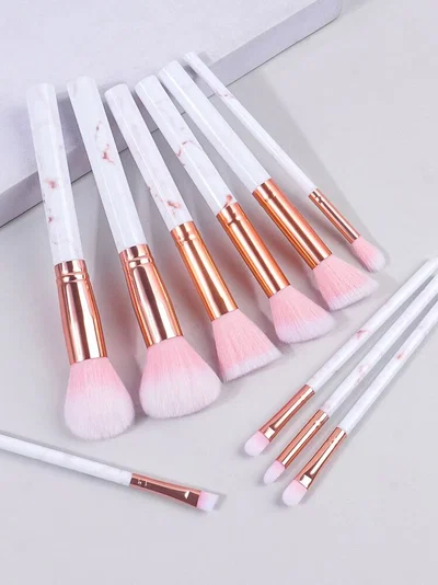 Set de 10 brochas estilo mármol