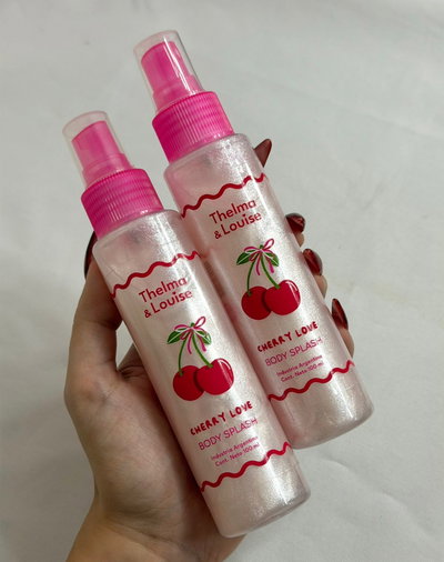 Body Splash - Cherry con brillo T&L