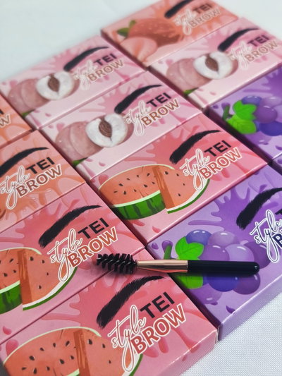Gel -Fijador Laminado Cejas Tei Frutal + Cepillo