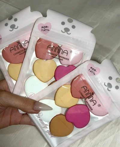 Set de 6 esponjitas para make up
