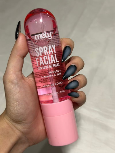 Spray Facial Agua De Rosas MELY
