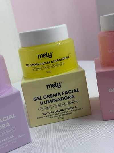 Crema con vitamina C y Ácido hialurónico MELY