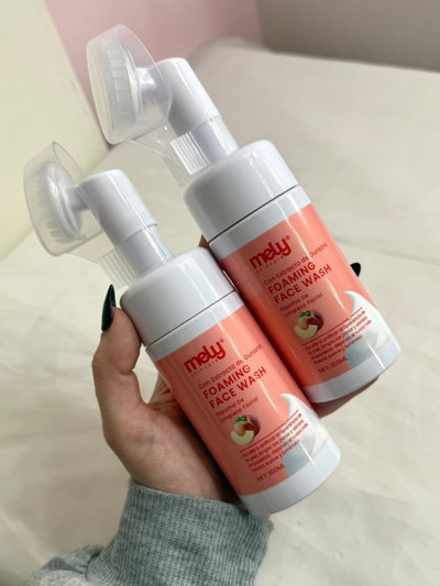 Espuma de limpieza facial- Durazno- MELY