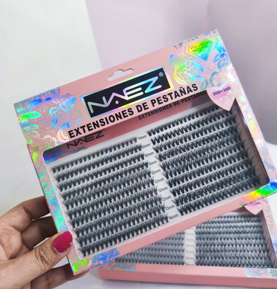 Set de pestañas 20 y 30 D NAEZ