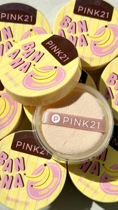 Polvo traslucido banana- PINK 21