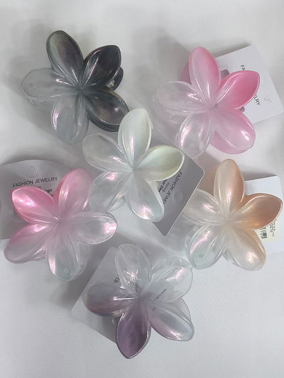 Broche de Pelo Flor Hawaiana🌸 - Tendencia