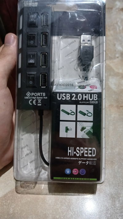 Hub usb 2.0 con 4 puertos 