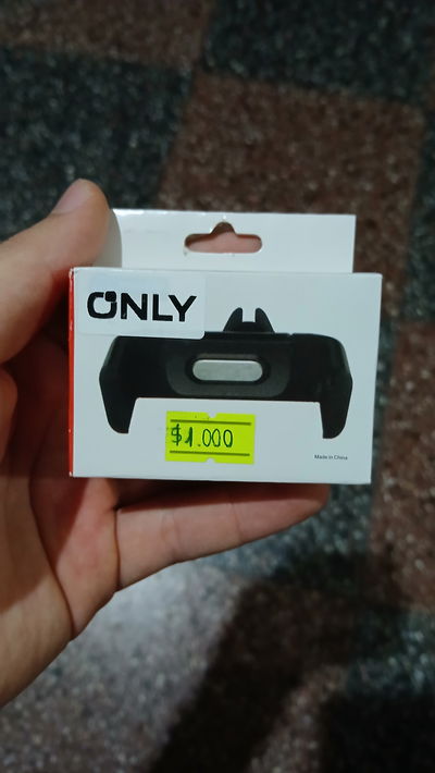 Soporte de celular para la rejilla del aire del auto 