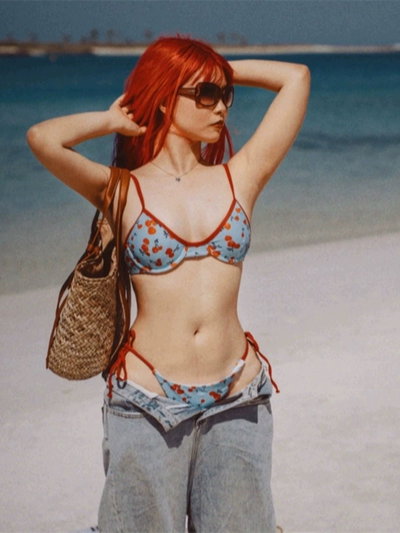 Bikini 2 piezas cherry 