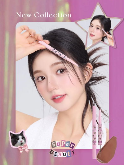 Flortte | Eyebrown pencil and máscara 