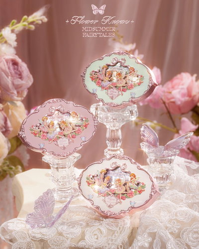 Flower knows | midsummer fairytales collection embolses dice color eye shadow palette