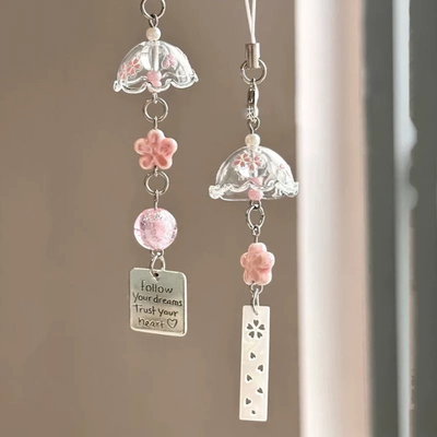 Charms campana de viento japonesa x2