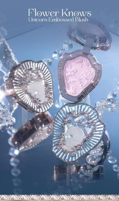 Flower knows | Unicorn embossed Blush 