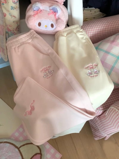 Pantalón pinkgirl bordado 