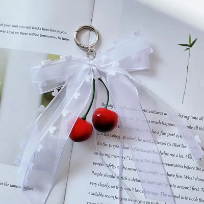 Charms cherry con encaje