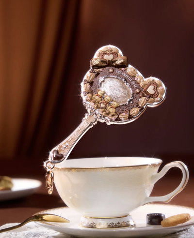 Flower knows | Miniature mirror charm the sweetie bear collection