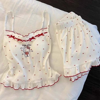 Pijama 2 piezas corta hello kitty