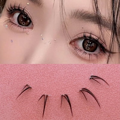 Pestañas inferiores efecto manga 