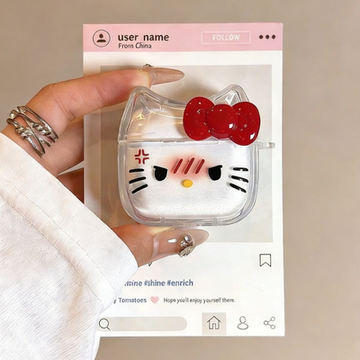 Funda para AirPods kitty 
