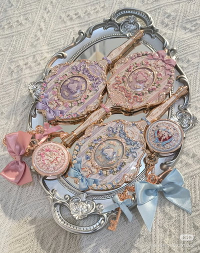 Flower knows | Hand mirror Bunny garden collection 
