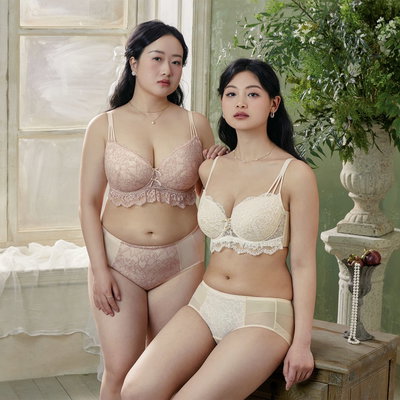 Brasier Emma Rose plus size con volados