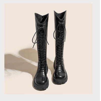 Botas Martín en V largas 