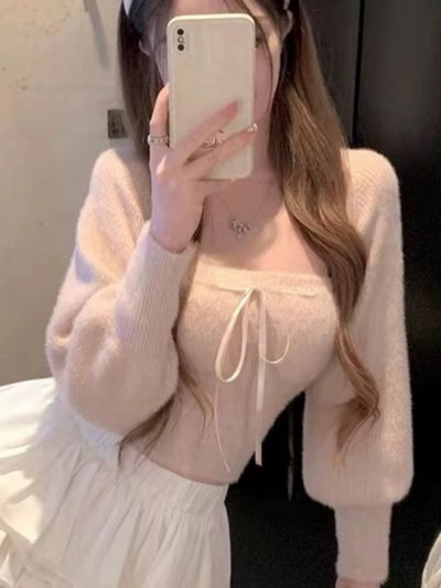 Top+ Saquito peludo 