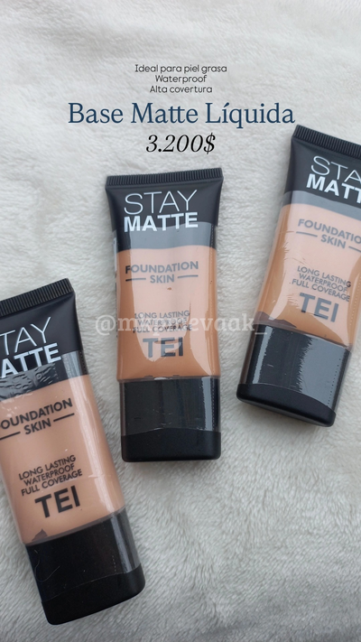 Base Matte Liquida
